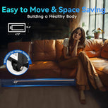 Walking Pad, Walking Pad Treadmill for Home Office, Portable under Desk Treadmill with Remote Control and LED Display, Walking Jogging Running Machine