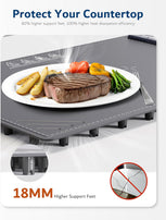 Warming Mat for Food -Electric Food Warming Tray (24"X16"), Rapid Full-Surface Heating, Portable & Rollable Versatile Food Warmer for Countertop, Perfect for Gatherings, Parties &Everyday Use