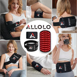 Red Light Therapy for Body, 3-In-1 LED Bead with Timer Remote Control, 12.6"*6.3" 660Nm&850Nm Infrared Light Therapy for Body Pain Relief Wearable for Muscle Repair